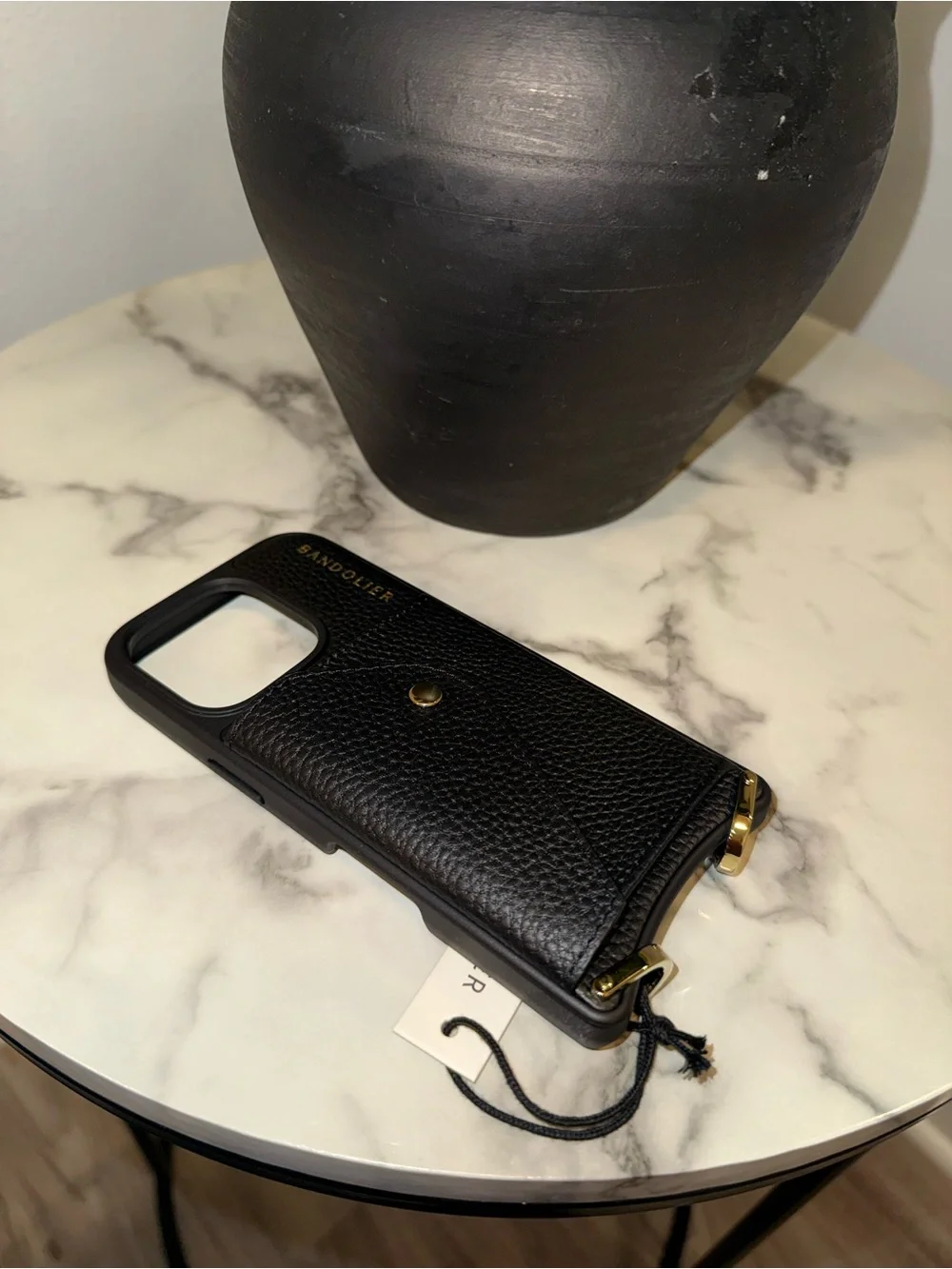 Brand New Bandolier Lily Duet iPhone 16 Pro Leather Case – Case Only